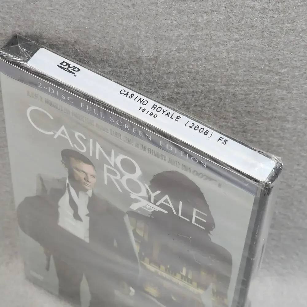 CASINO ROYALE 007 2 Disc Full Screen Edition DVD Danial Craig NEW Factory Sealed